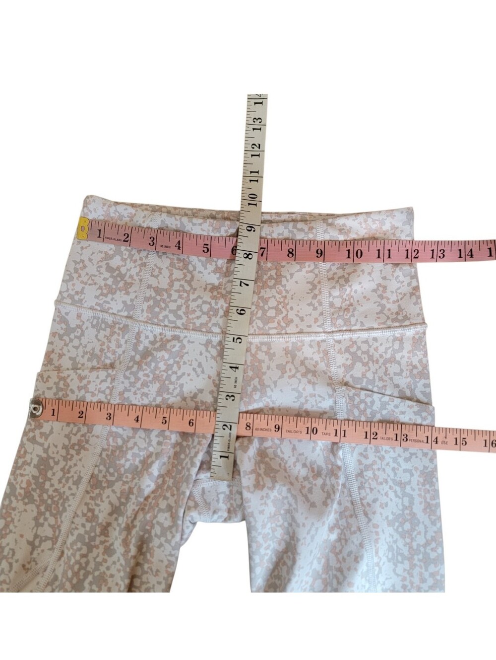 Athleta Salutation Stash Pocket Serpent Tight White Serpent Print XSP - Picture 11 of 13